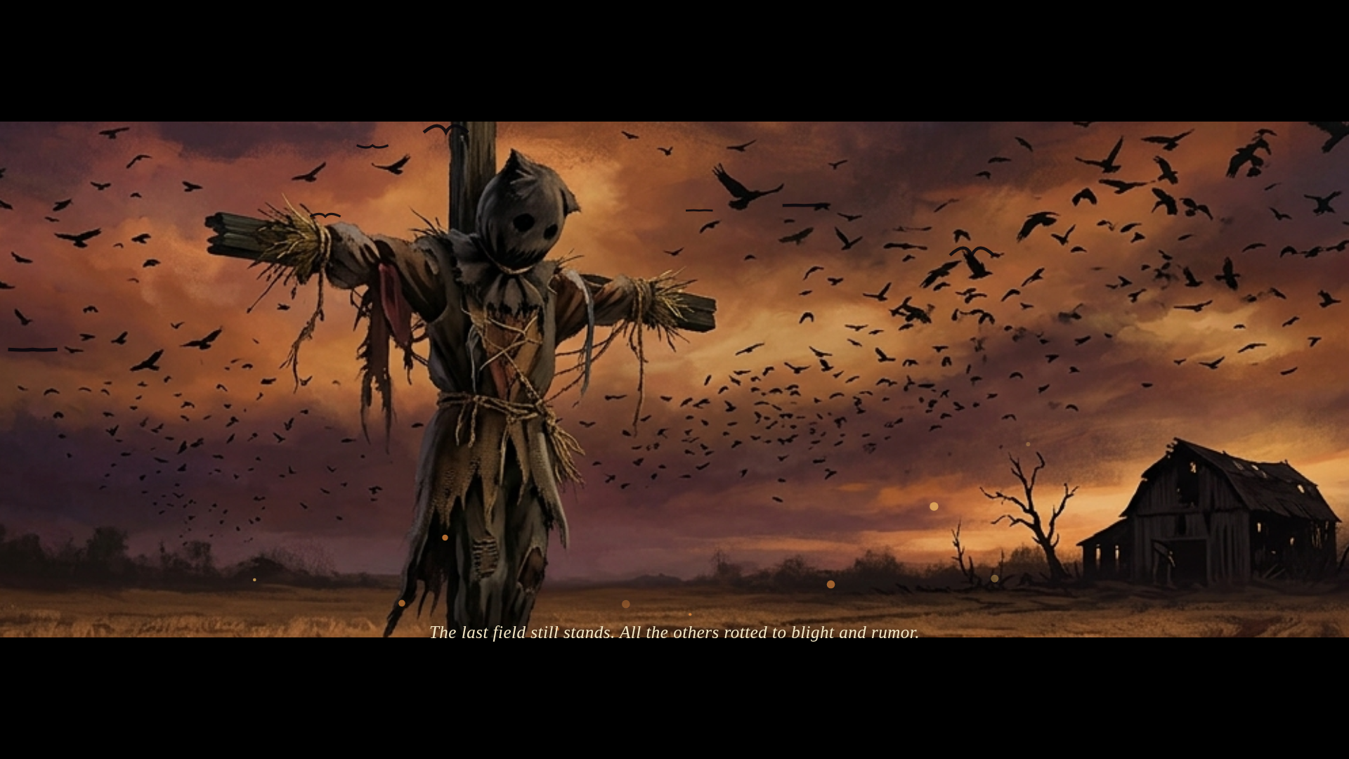 Scarecrow's new voiced cinematic opening