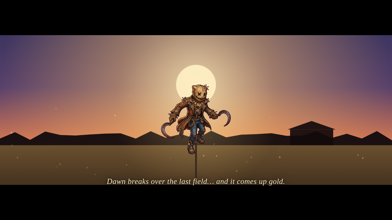 Scarecrow's new sunrise victory cinematic