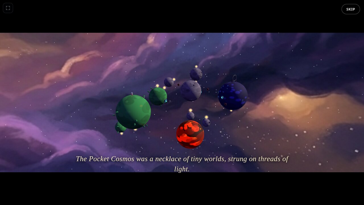 The Pocket Cosmos was a necklace of tiny worlds