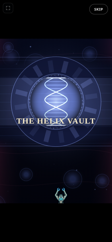 THE HELIX VAULT, opening.